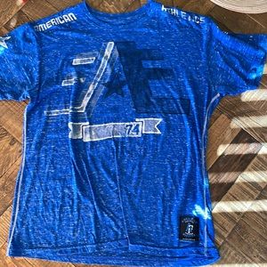 Men’s Blue American Fighter shirt size Xl